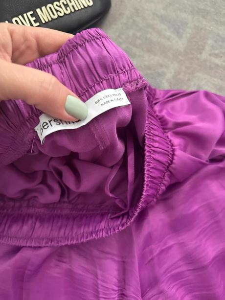 Široké nohavice, bershka,l