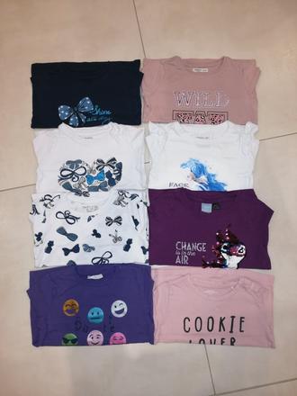 Dievčenské tričká, fox & bunny,104