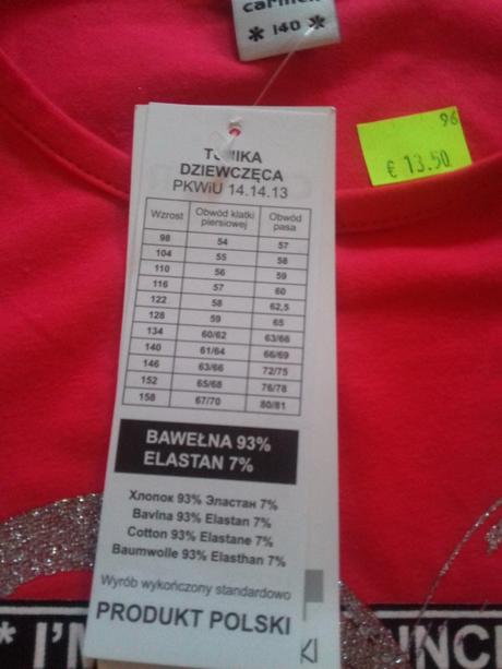 Carmen farebné šiatky do škôločky školy, 140