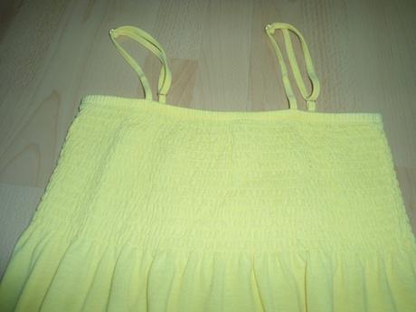 Zlte dlhsie tricko, fishbone,m