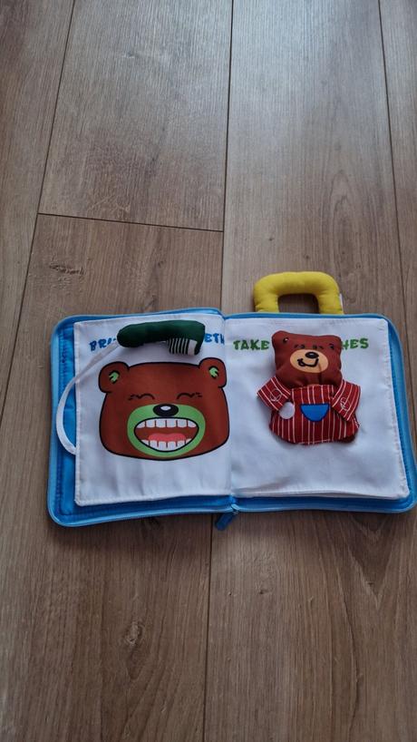 Textilná knižka lulláby, 