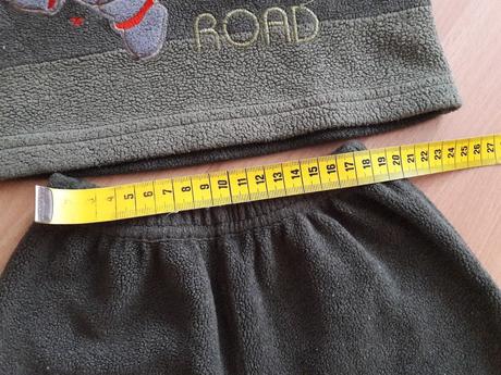 Hrubšia tepláková súpravička, 80