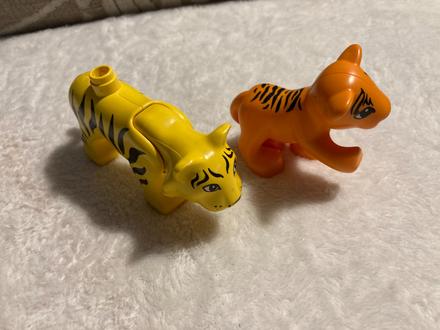 Lego gepardia rodinka,