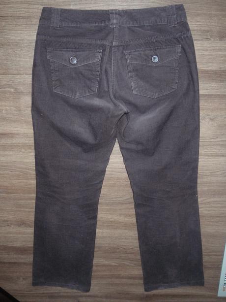 Menčestrové nohavice, h&m,40