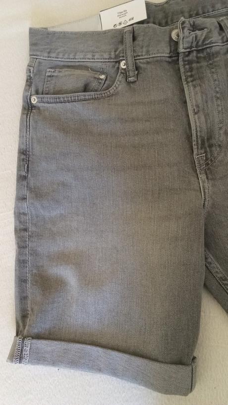 Riflové kraťasy, h&m,32