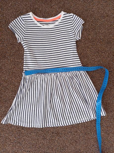 Šaty pre malú princeznú, h&m,104