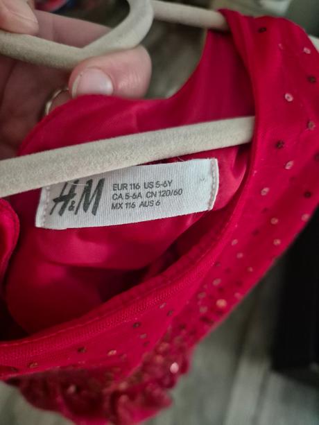 Slávnostné šaty, h&m,116