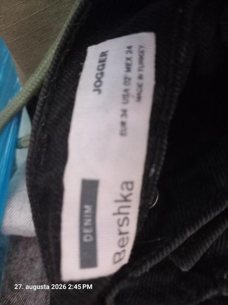 Rifle dievčenské, bershka,34