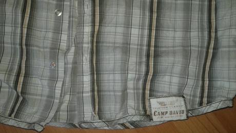 Košeľa camp david "s", s