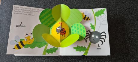 Kniha 3d učenie čísla,