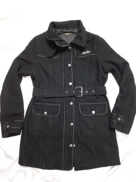 Damsky trendy vlneny kabatik, 38