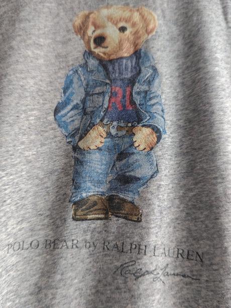 Ralph lauren bear originál dámska mikina, ralph lauren,s / xs