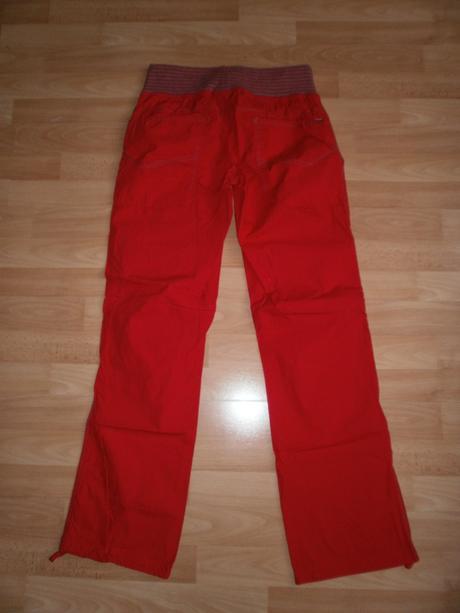 Podšité ľanové nohavice raz oblečené, sam73,m