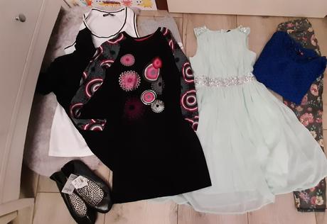 Taška plná vecí desigual, h&m, bonprix 152, 140–152