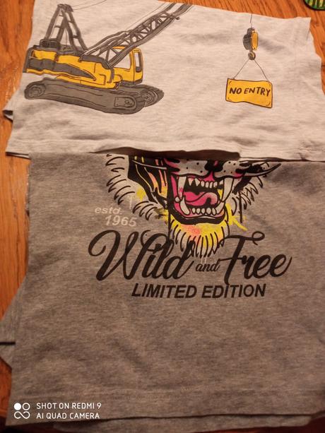 Tričká s dlhým rukávom, 128