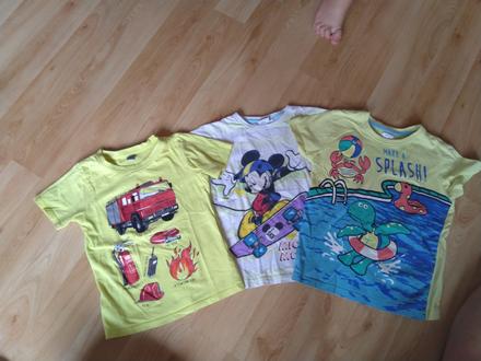 Tričká - cena spolu, dopodopo,116