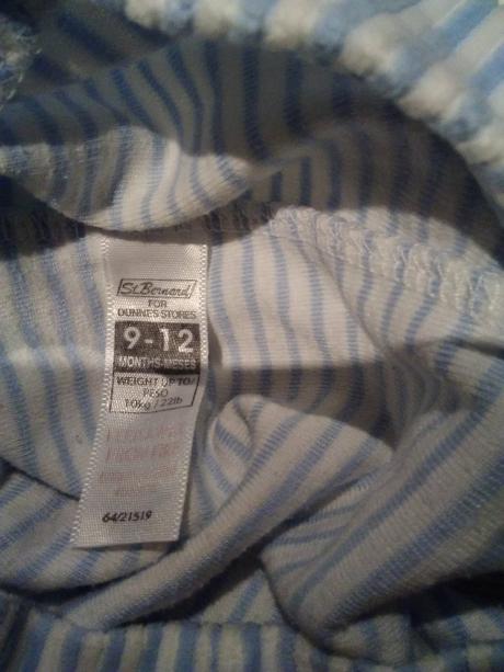 Plyšový overal, st. bernard,74