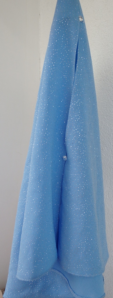Belasé elegantné šaty, v. xl/xxl, č.46, 46