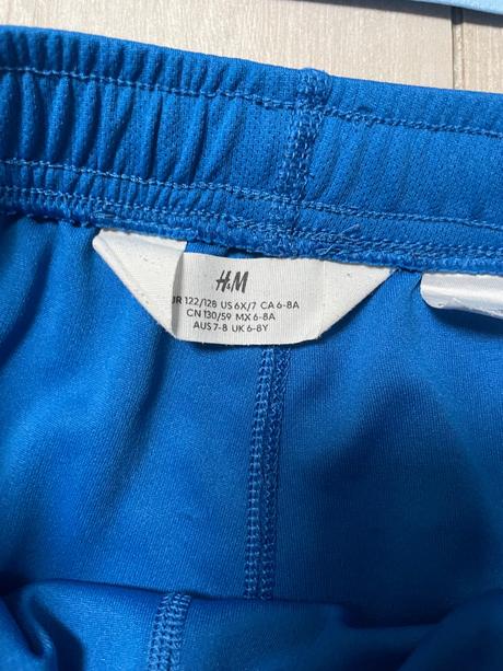 Športový dres sonic, h&m,128