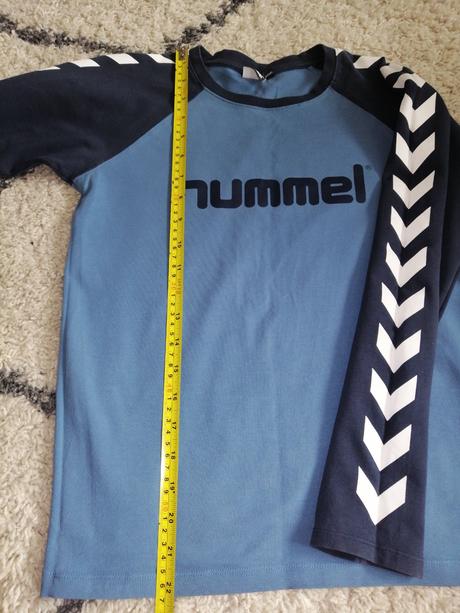 Športové bavlnené tričko, hummel,152