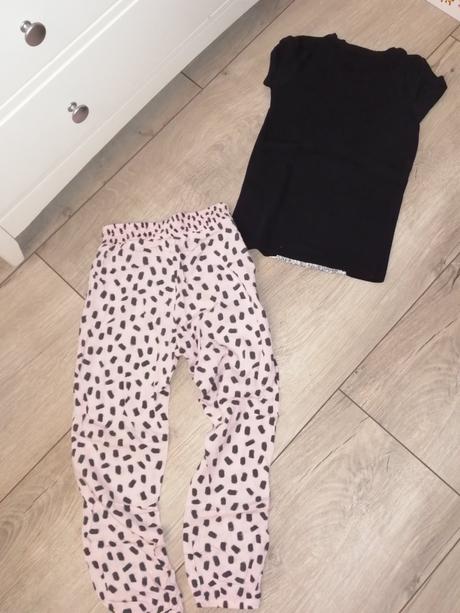 Tričko s mačickou, nohavice, bluezoo,122