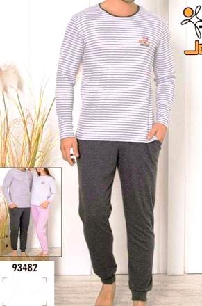 Pánske bavlnené pyžamo, 4xl - xxxl