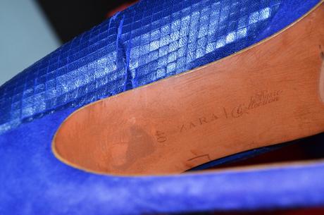 Lodičky s otvorenou špičkou, zara,40