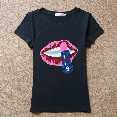 Tricko lips, l / m / s