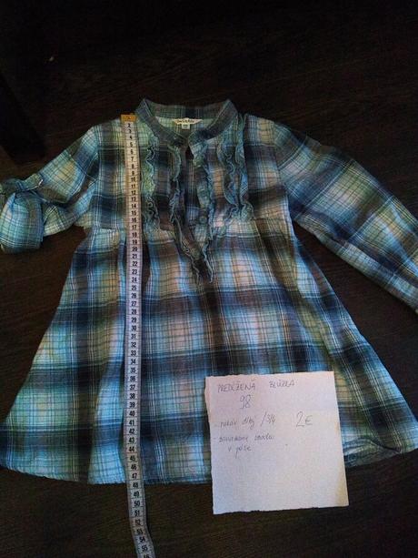 Predĺžená blúzka / košeľa 98, 98