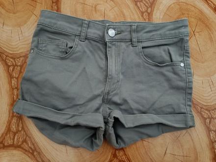 Zelené kraťasy, h&m,140