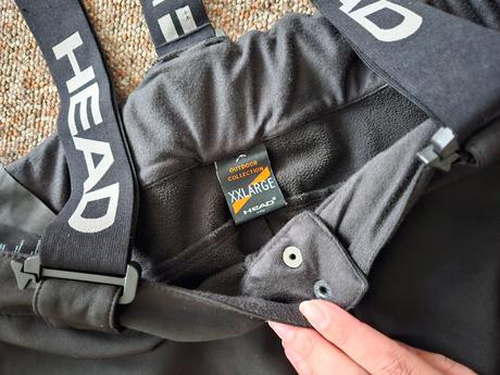 Lyziarske nohavice s trakmi head, xxl