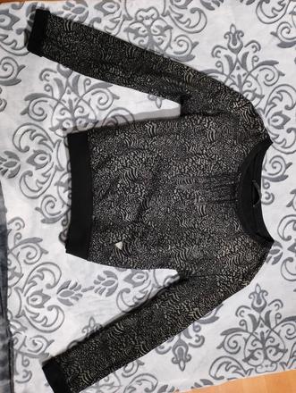 Guess krásna crop mikina s retiazkou, guess,s