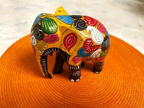 Drevená boho soška, 