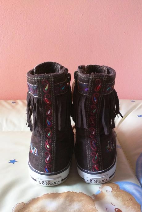 Vysoke tenisky s. oliver, vnutro 19 cm, 30