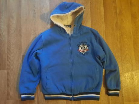 Zateplená mikina, lusa,146