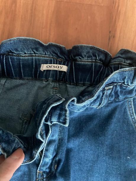 Tmavo modre riflove nohavice, orsay,m