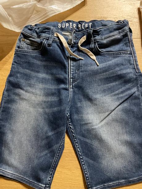 Riflové kraťasy, h&m,152