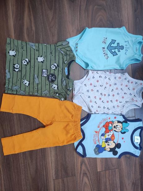 Balík oblečenia pre chlapca veľkosť 74, 80, 68–80