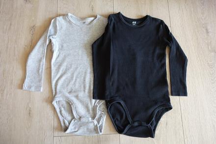Body vrúbkované, h&m,98