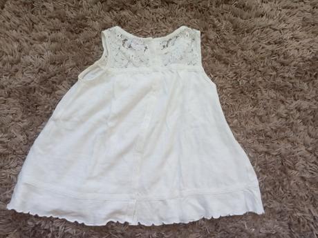 Tričko/tunika dopodopo s čipkou, dopodopo,128