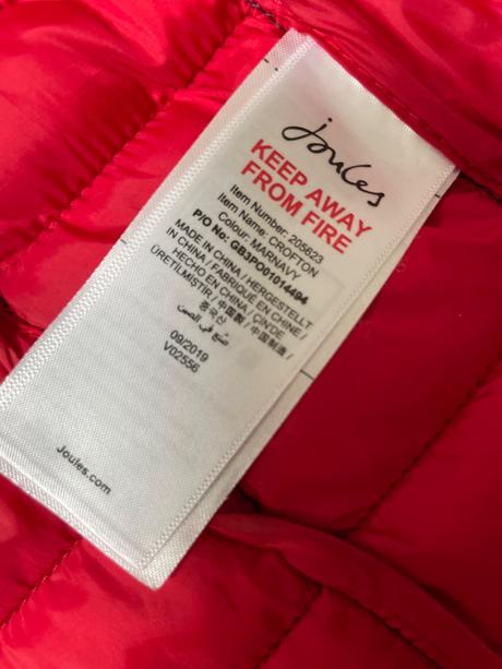 Prešívaná joules vesta, 134