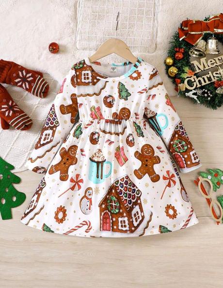 Vianočné šatky perniková chalúpka, 104 - 134
