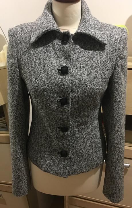 Zateplený blejzer-sako-kabátik veľ.38, 38