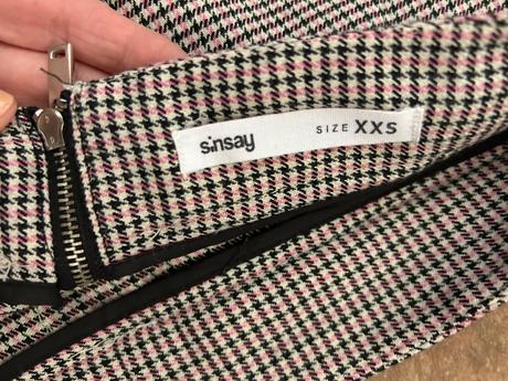 Karovaná sukňa, sinsay,32