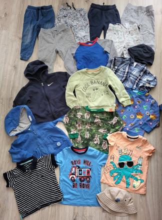 Set chlapčenského oblečenia na 18 až 24 mesiacov, 86–98