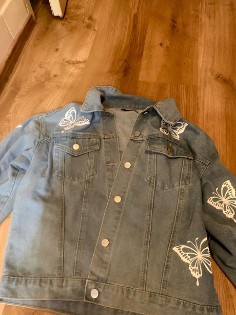 Riflova bunda s motylikmi, m