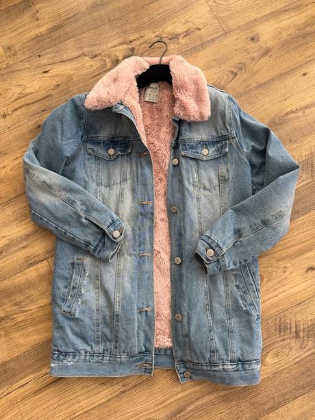 Zateplená riflova bunda, denim co,s