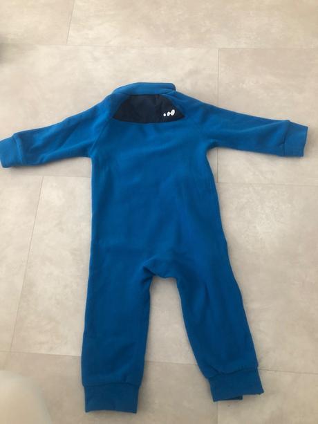 Fleecový overal, decathlon,86
