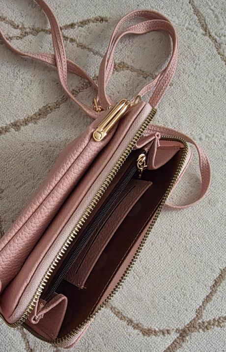 Crossbody puzdro na mobil a penazenka, 