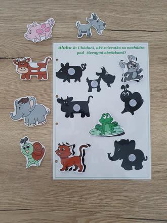 Pracovný zošit na suchú zips zvieratka od 1,5 roka,